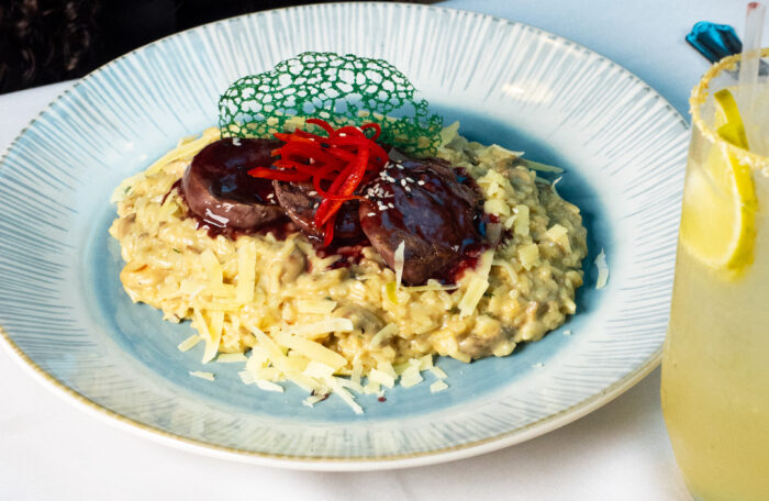 RISOTTO FUNGHI CON LOMITO