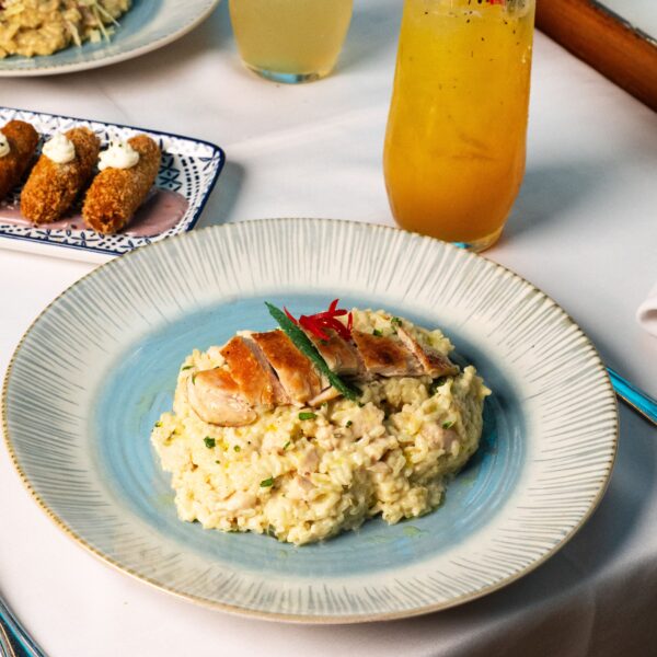 RISOTTO DE POLLO PUERTO RICO