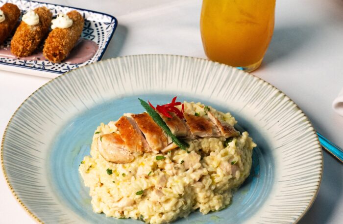 RISOTTO DE POLLO PUERTO RICO
