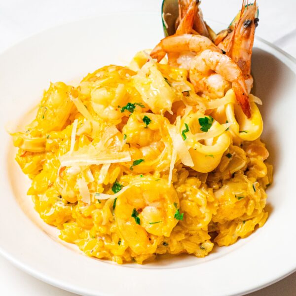 ARROZ CREMOSO CON MARISCOS